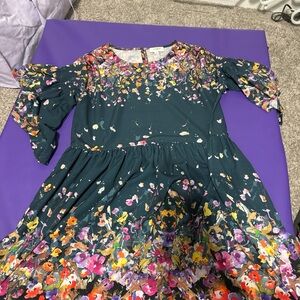 Floral Dress - Multicolor